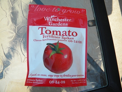 Winchester Gardens Tomato Fertilizer Spikes Review Winchester Gardens Tomato Fertilizer Spikes Review