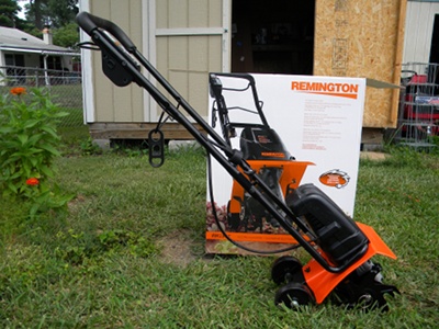 The Remington Electric Tiller The Remington Electric Tiller